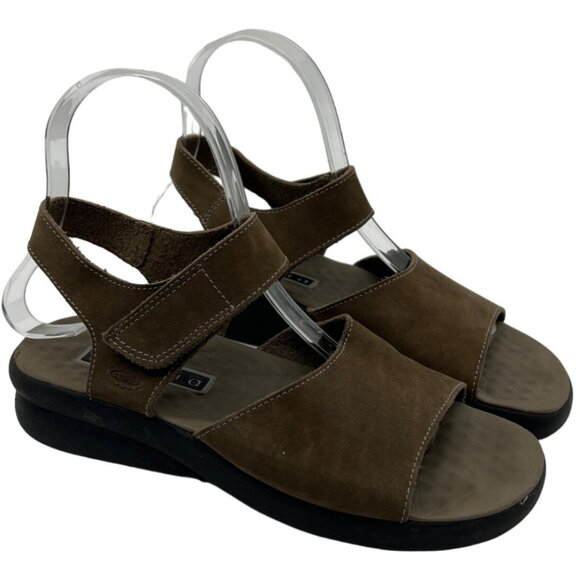 Azaleia Strappy Deep forest Green Sandles US 6 - Picture 1 of 7